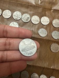 30 Piece Old Vintage Indian 25 &amp; 50 Paise Co