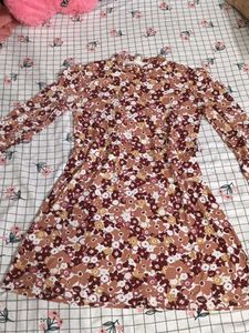 "Korean Style Anko Floral Dress - Size 10"
