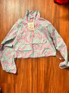 Trendy Aqua &amp; Pink Graphic Print Set