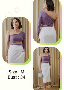 Chic One-Shoulder Crop Top