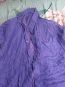 Purple Long Sleeve Shirt
