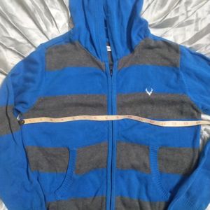Allen Solly Zipper Hoodie Sweater For Kids
