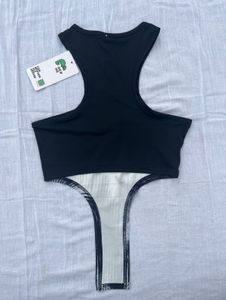Abstract Print Bodysuit