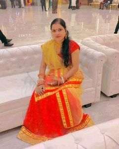 Net Lehenga Choli With Dupatta Set❤️(Red &amp; Golden)