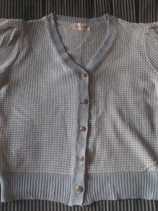 Chic Waffle Knit Cardigan