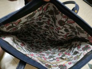 Elegant Dark Blue Tote Bag