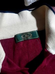 Stylish Colorblock Polo Tshirt