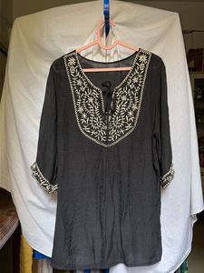 Linen short kurti/top