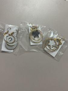 Sparkly Star &amp; Swirl Earrings Set
