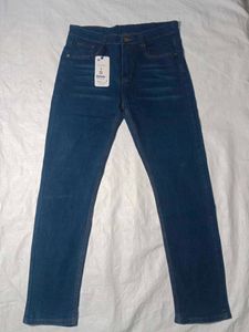 Dark Blue Denim Jeans