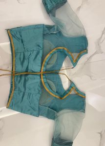 Stunning Teal Lehenga Choli duppatta Set