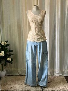 Beaded Lace Tank Top