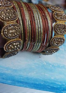 Embellished Party Bangle Set
