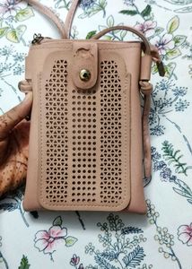 Stylish Pink Phone Bag