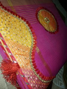 Pink Saree New With Tag