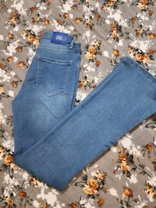 Blue Flare Jeans