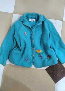 Floral Embroidered Jacket