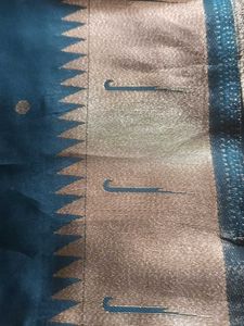 Muniya pattern  Saree