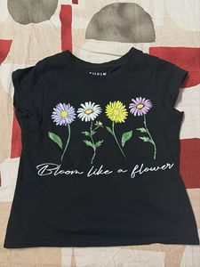 Cute "Bloom Like a Flower" Graphic Tee