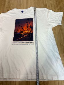 Graphic Print White T-Shirt