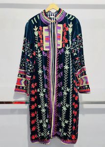 Embroidered Velvet SUZANI JACKET