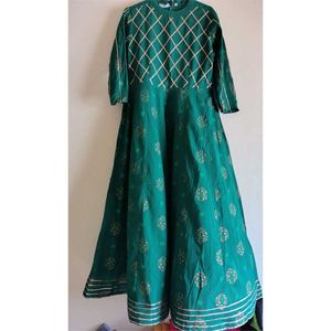 Beautiful Green Ethnic Gown