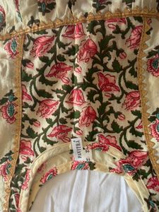 Beautiful Floral Print Kurta Set