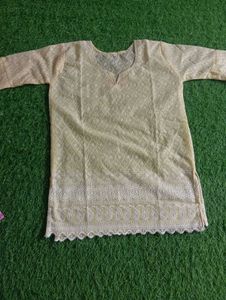 Women's Green Printed Kurta