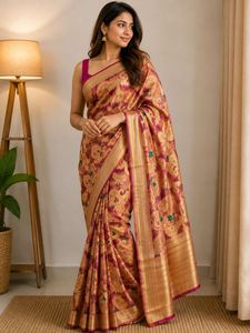 Red Saree