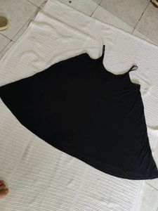 H&amp;M Black Spaghetti Strap Dress