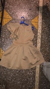 box pleated dress