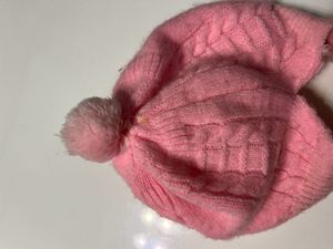 Pink Cap For Babies, Inner Lining Soft