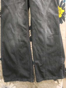 Trendy Wide Leg Jeans