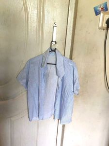 🤯COMBO🤯 Striped Button-Up Shirt and Jeans