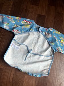 Combo 3pieces (Cap Mint Green Upto 4months,2bibs