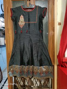Elegant Black Kurta