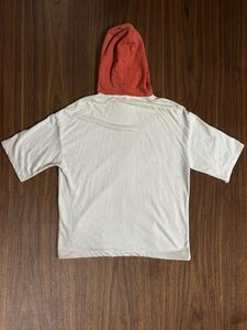 Graphic Print Hoodie T-Shirt
