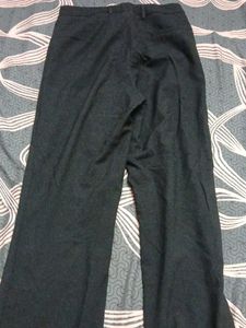 Classic Dark black straight Pants