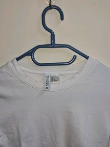 White Crop Top