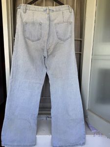 Light Wash Wide Leg Jeans