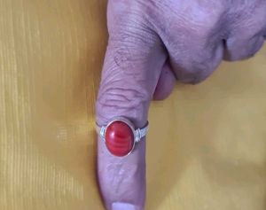 Coral Stone Ring