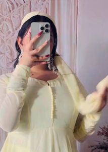 Negotiable fully flair anarkali totally new