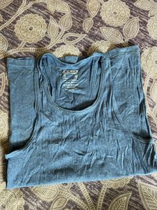 Jockey Ribbed Tank Top - Blue