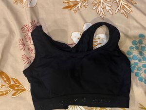 Black Sports Bra