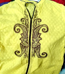 Embroidered Kurta M Size