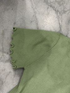Chic Ruffle Button-Up Cardigan