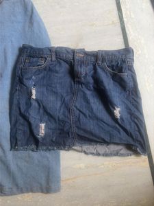 Bundle of 2 Denim Skirts