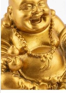Golden Laughing Buddha Statue