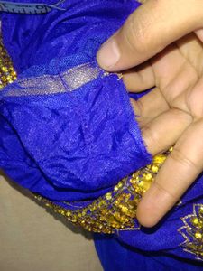 Royal Blue Anarkali Dress