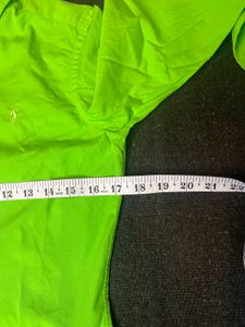 Ralph Lauren Lime Green Button-Up Shirt